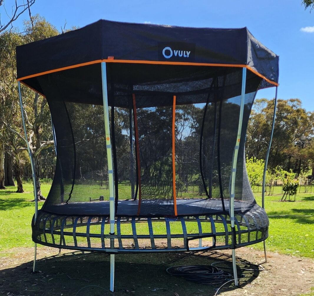 Trampoline assembly Adelaide Vuly trampoline assembly