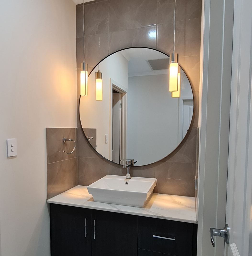 Mirror wall hanging Mirror hanging service Adelaide